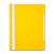 Папка-скоросшиватель Бюрократ А4 с прозрачным верхом, 0.12/0.18 мм, жёлтый, артикул PS20yel