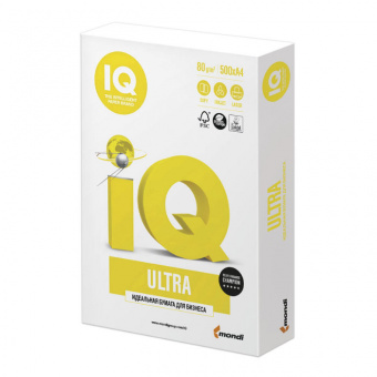 Бумага для офисной техники А4 "IQ Ultra" 80 г/м2, 500 л.
