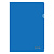 Папка-уголок А4, 180мкм, Berlingo, прозрачный синий, арт. 130062