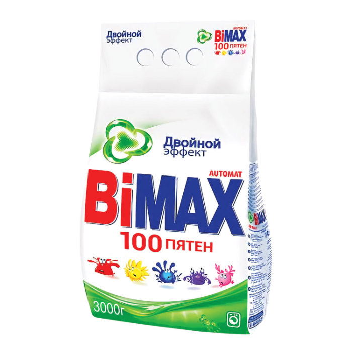Стиральный порошок автомат 3 кг, Bimax (Бимакс)