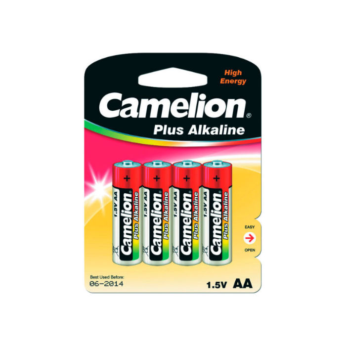Батарейки Camelion пальчиковые AA LR6 (4 штуки в упаковке)