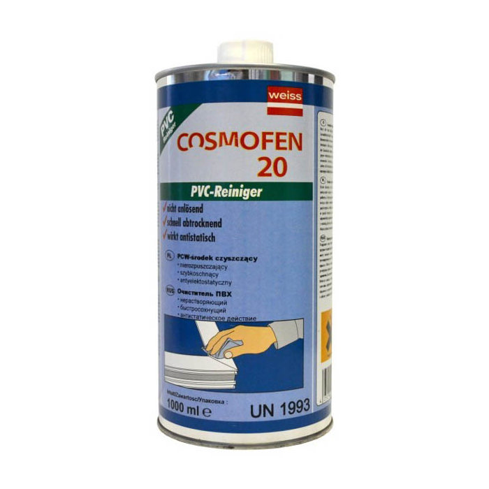 Очиститель ПВХ Cosmofen 20 (Космофен 20) 1 литр