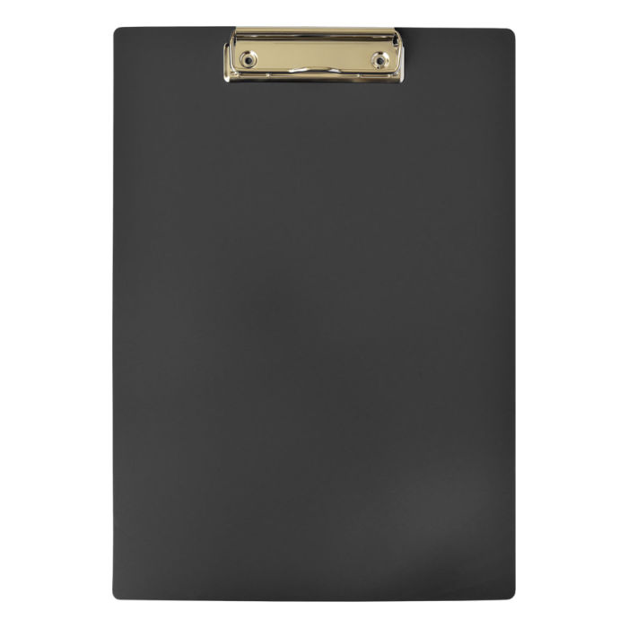 Папка-планшет OfficeSpace с зажимом А4 пластик 1 мм цвет чёрный, арт. 245657