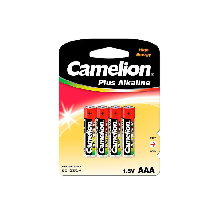Батарейки Camelion мизинчиковые ААA LR03 | 4 штуки в упаковке