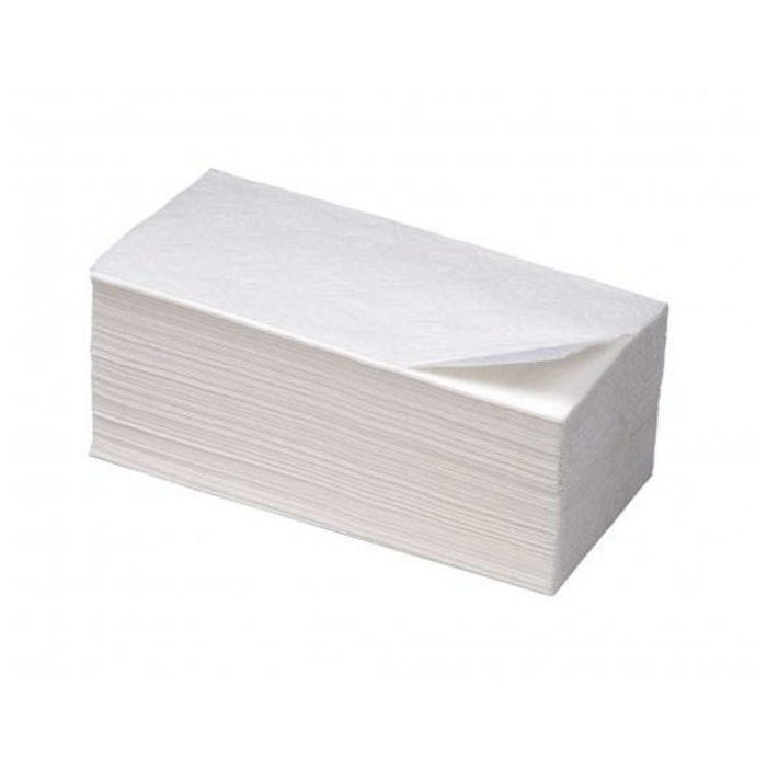 Полотенца бумажные листовые, V-сложения, 1-слойные, 200 листов, белые