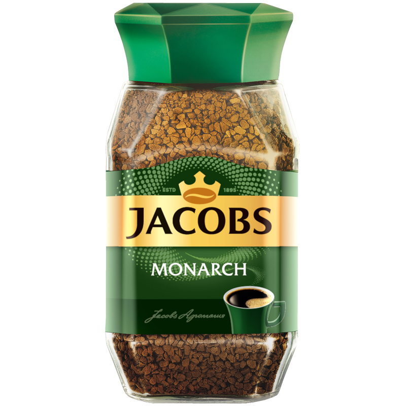 Кофе растворимый Jacobs Monarch 95г. (стеклянная банка)
