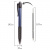 Ручка шар. авт. 0.35 ц/ч синий, масляные, грип, BRAUBERG Trace арт. 142415
