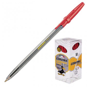 Ручка шариковая UNIVERSAL Corvina 51 Classic красная арт. 40163/03 (линия письма 0.7 мм)