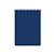 Блокнот HATBER А5 60 листов в клетку на гребене обложка лакированная цвет синий 145х212 мм арт. B194072