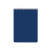 Блокнот HATBER А5 60 листов в клетку на гребене обложка лакированная цвет синий 145х212 мм арт. B194072