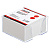 Блок для записи Куб 90х90х50 белый в боксе Attache Economy арт. 314590