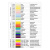 Бумага А4, 80г/м2, интенсив (5цв/50л), 250 л/п, Rainbow "Spectra Color"