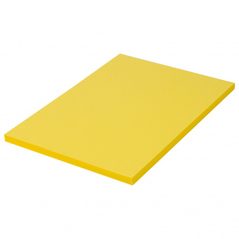 Бумага А4, 80г/м2, желтый интенсив, 100 л/п, BRAUBERG