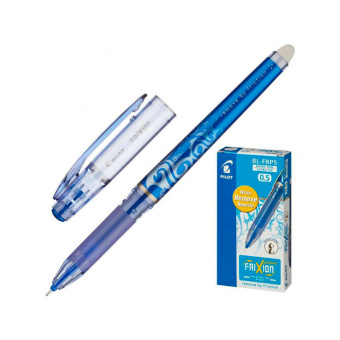 Ручка гелевая со стираемыми чернилами Pilot Frixion Point синяя толщина линии 0.25 мм, арт. BL-FRP5