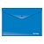 Папка-конверт на кнопке А4, 180мкм, синий непрозрачный глянец, Berlingo, арт.  AKk_04402