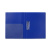 Папка с зажимом, А4, 0.7мм, корешок 15мм, внутр. карман, PERSONA, синий, арт. AB72K1