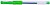 Ручка гелелевая зелёный, с грипом и металлическим наконечником толщина узла 0.5, DOLCE COSTO