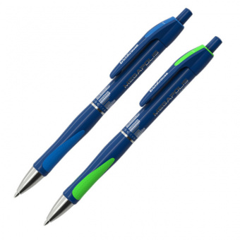 Ручка шариковая автоматическая Erich Krause MEGAPOLIS CONCEPT 31 синяя манжет (линия письма 0.35 мм)