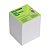 Блок для записи Куб 90х90х90 белый непроклеенный СТАММ БЗ-999100