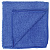 Салфетка универсальная, микрофибра, 30x30 см, синяя