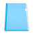 Папка-уголок А4, 180мкм, Бюрократ, прозрачный синий, арт. E310/1blu